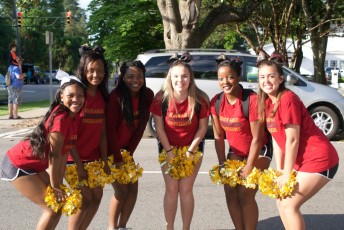 Aiken High School Cheerleaders - EDA 2017