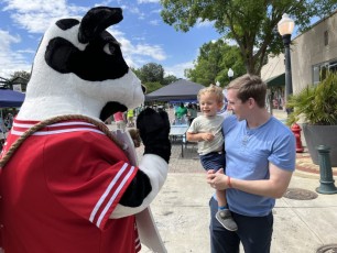 Cow makes another new friend, EDA 2023